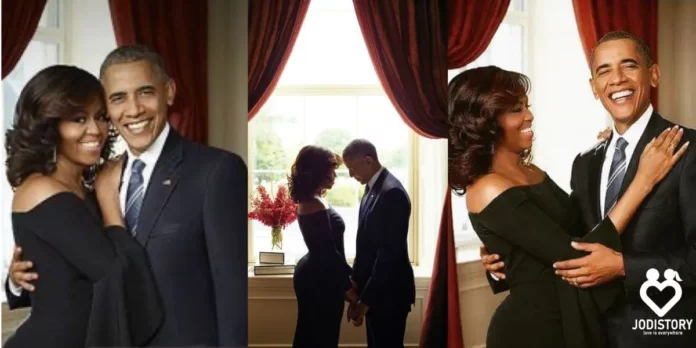 Barack Obama and Michelle Obama love story