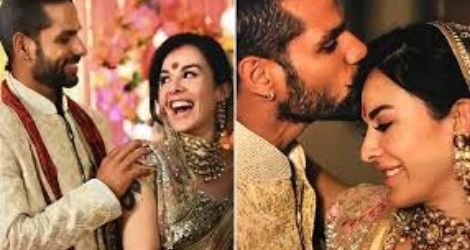 shikhar dhawan & Ayesha Mukherjee love story