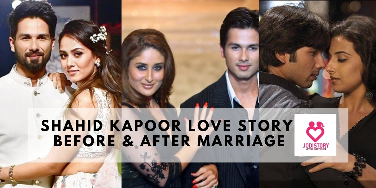 shahid kapoor love story