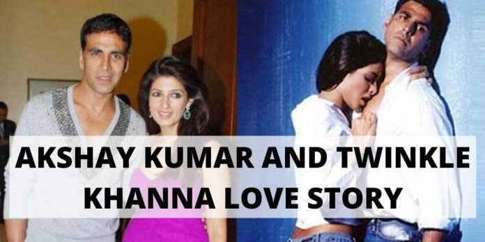 AKSHAY KUMAR AND TWINKLE KHANNA LOVE STORY: BOLLYWOOD STARS START-STRUCK IN LOVE