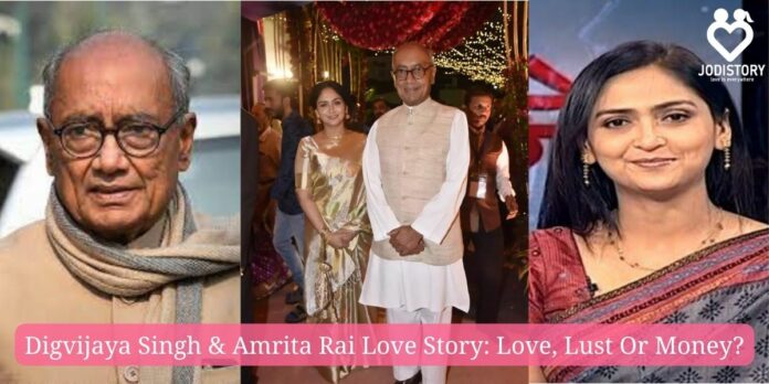 Digvijaya Singh & Amrita Rai love story