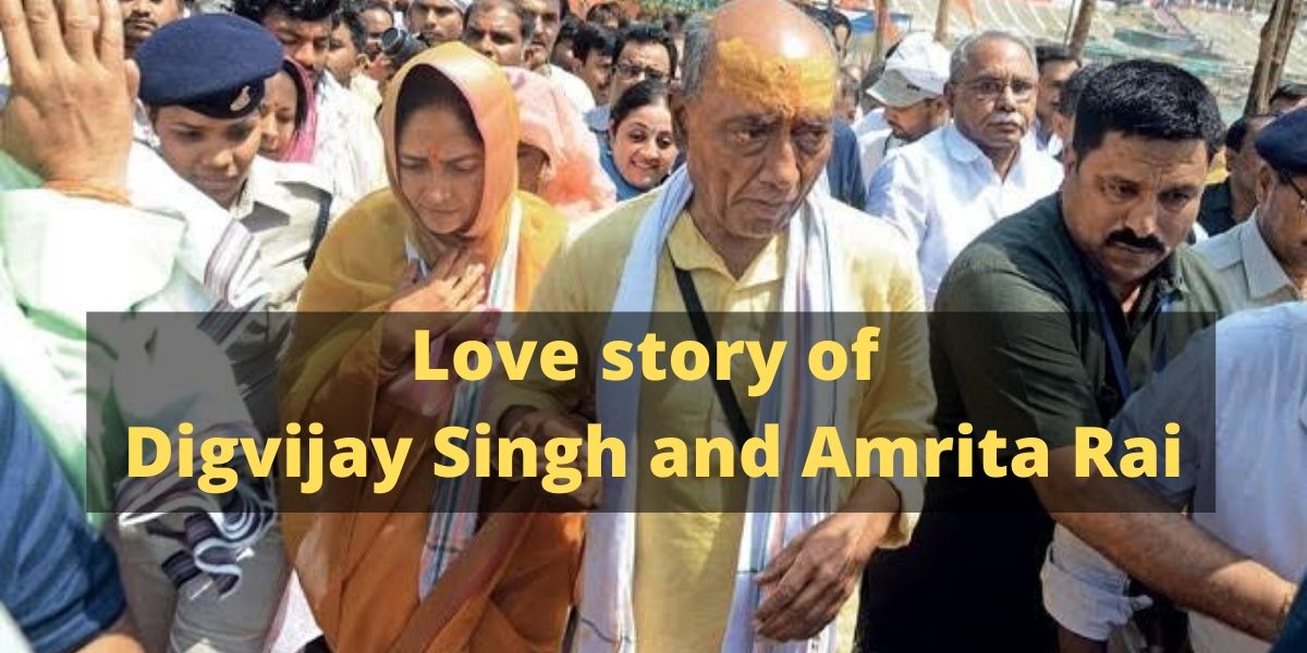 Love story of Digvijay Singh and Amrita Rai: Love beyond politics