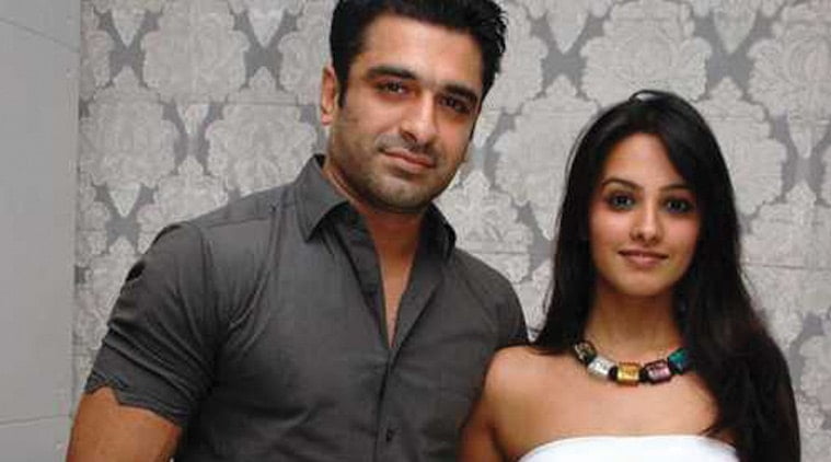 Anita with Eijaz khan