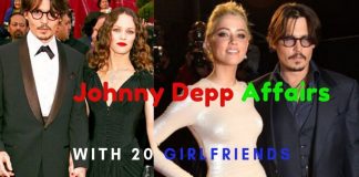 A Complete Story Of Johnny Depp Love Story