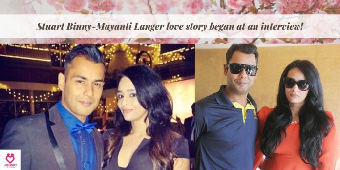 Stuart Binny-Mayanti Langer's love story