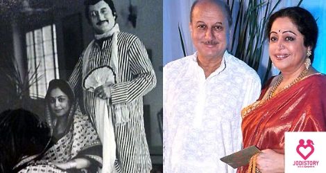 Anupam Kher And Kirron Kher Lovestory