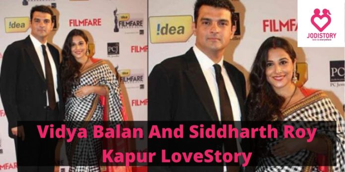 Vidya Balan And Siddharth Roy Kapur LoveStory