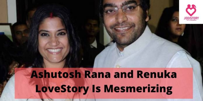 Ashutosh Rana and Renuka LoveStory