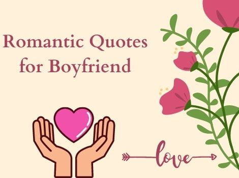 Romantic short deep love quotes for boyfriend