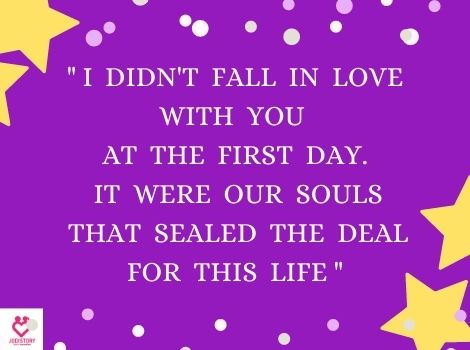 LOVE AT FIRST SIGHT QUOTES ONLY
