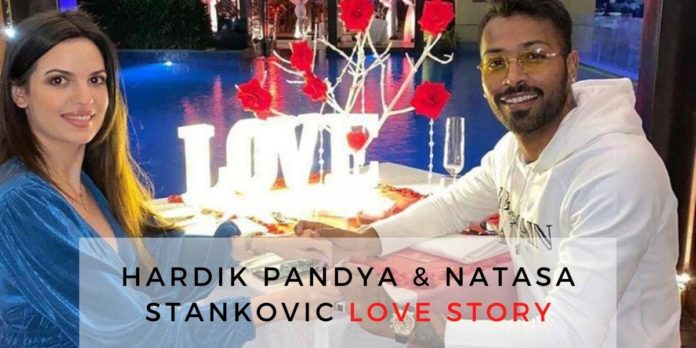 Hardik Pandya and Natasa Stankovic Love Story