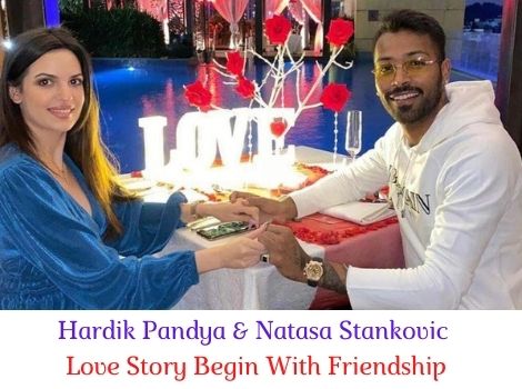 Hardik Pandya and Natasa Stankovic Love Story