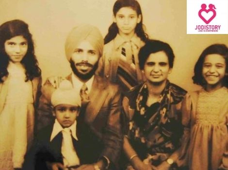 Milkha Singh And Nirmal Kaur family
