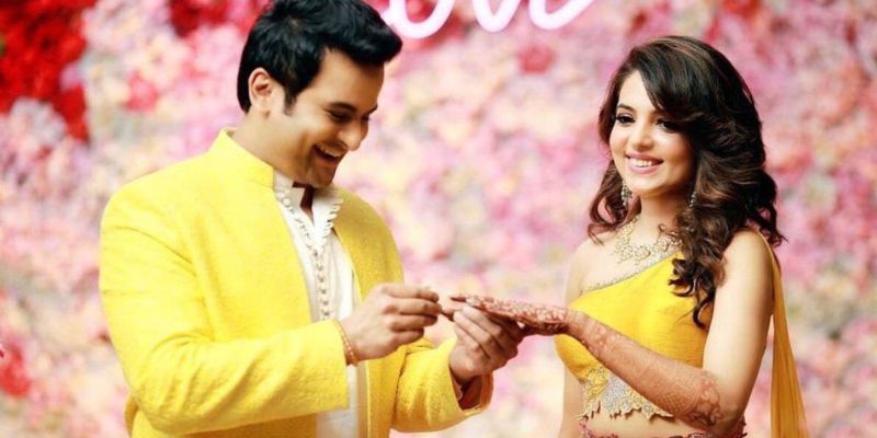 Sugandha Mishra and Sanket Bhosale Engagement