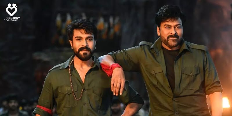 Chiranjeevi with son Ram Charan