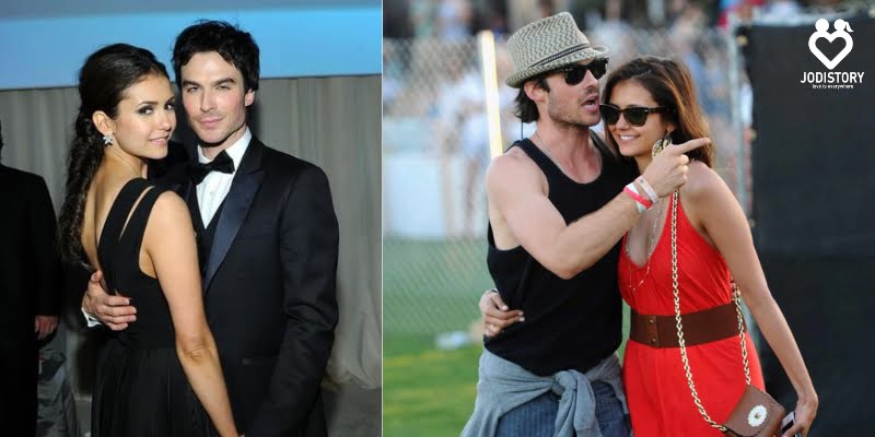 Ian Somerhalder & ex Nina Dobrev