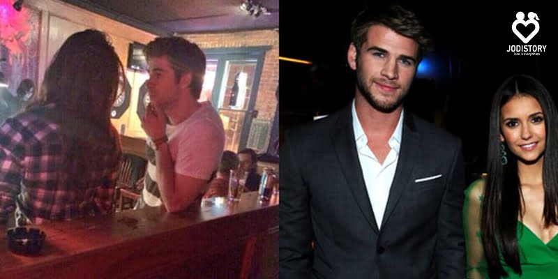 Liam Hdmsworth with Nina Dobrev