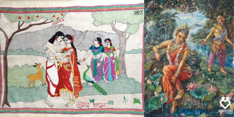 Arjuna Love Story with four different women.