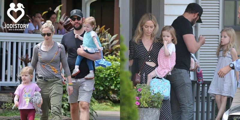 Emily Blunt and John Krasinski's children