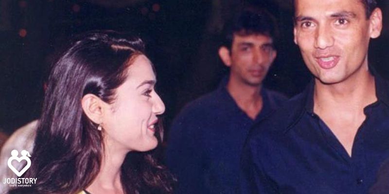 Preity Zinta with Marc Robinson 