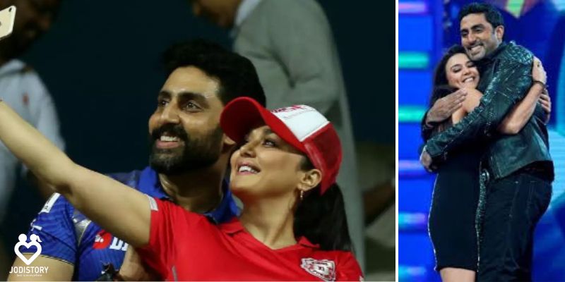 Preity Zinta & Abhishek Bachchan