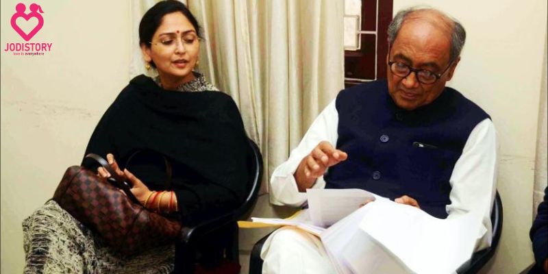 Digvijaya Singh & Amrita Rai love story