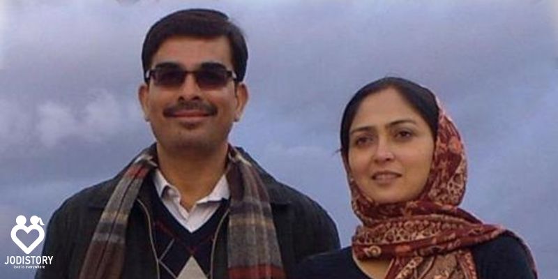 Amrita Rai with first husband