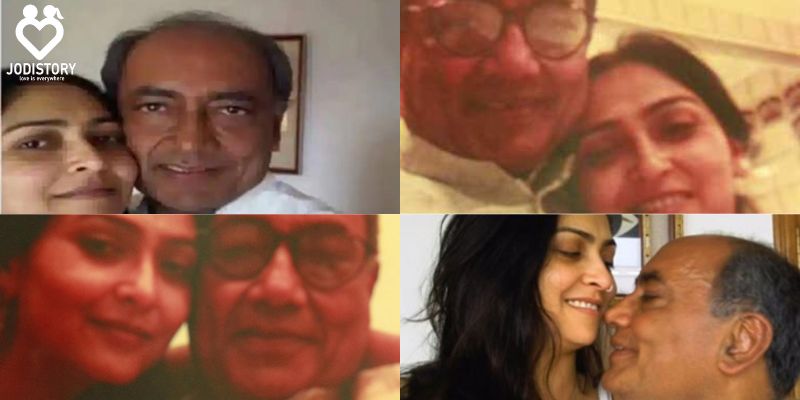 Digvijaya Singh & Amrita Rai love story