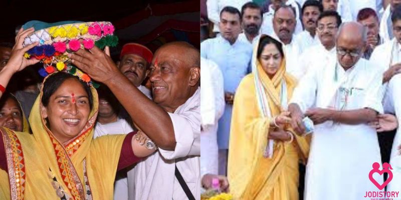 Digvijaya Singh & Amrita Rai love story