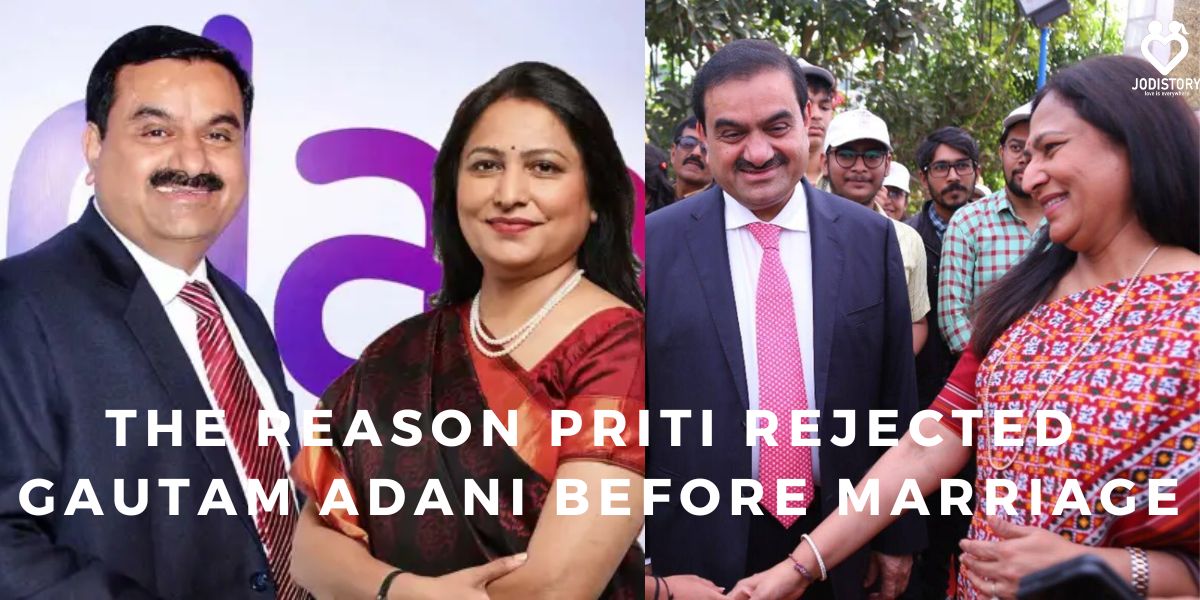 Gautam Adani & Priti Adani love story