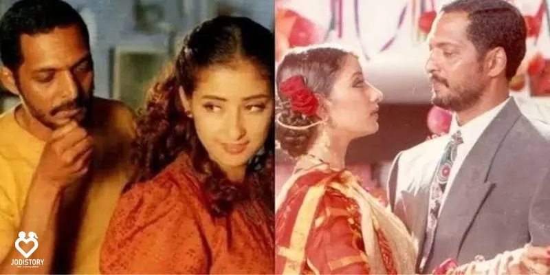 Manisha Koirala and Nana Patekar