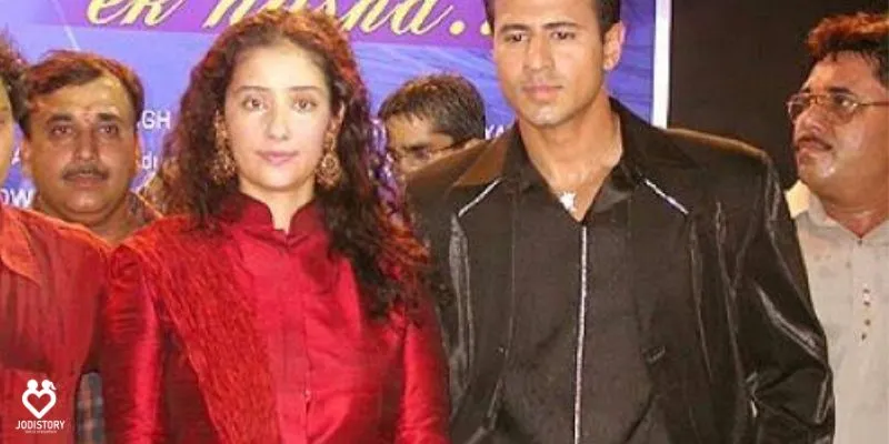 Manisha Koirala and Aryan Vaid