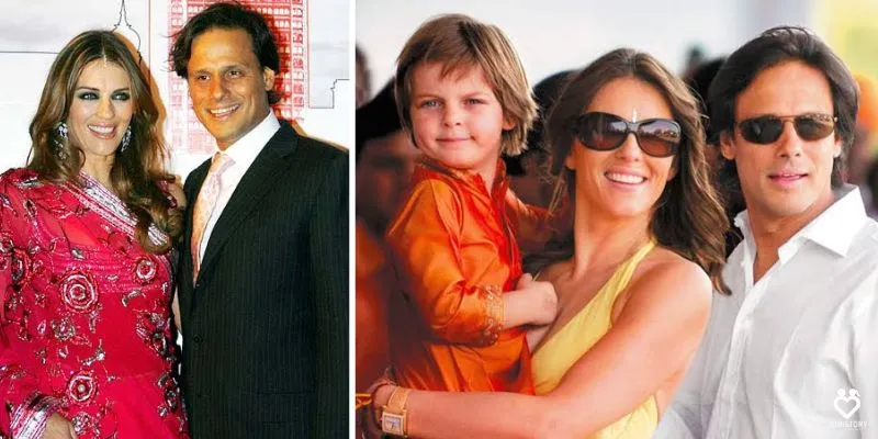 Liz Hurley and Arun Nayar