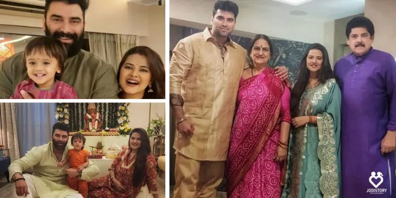 Kratika Sengar and Nikitin Dheer's family